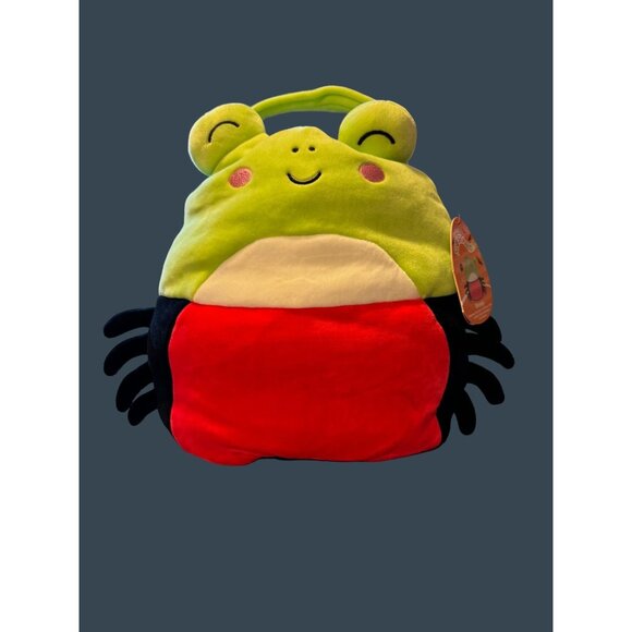 Squishmallows Wendy Frog Halloween Treat Pail 8 Inch Candy Bucket For Kids - Picture 8 of 11